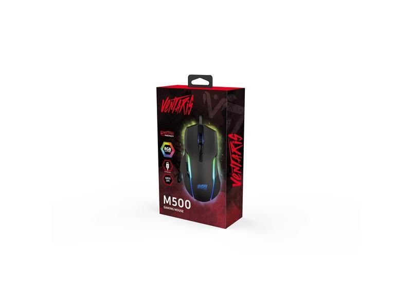 Ventaris M500 RGB Gamer mouse Black Ventaris M500 RGB Gamer mouse Black