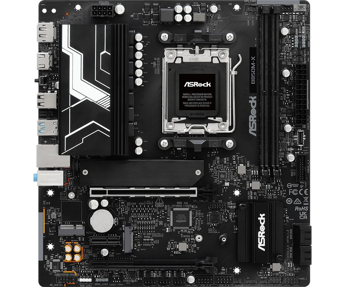 ASRock B850M-X ASRock B850M-X