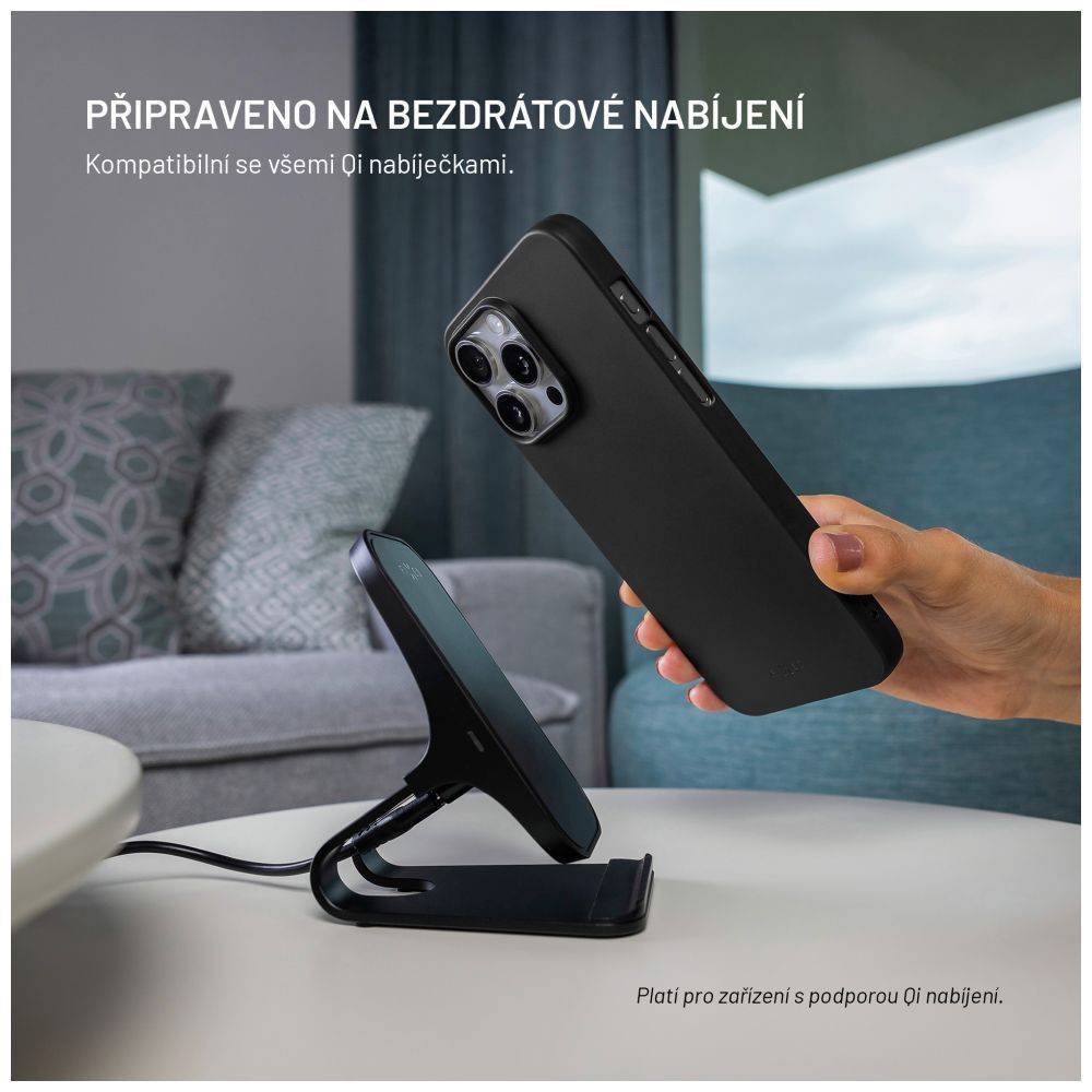 FIXED ReStory TPU tok Apple iPhone 16 Pro készülékhez, fekete FIXED ReStory TPU tok Apple iPhone 16 Pro készülékhez, fekete