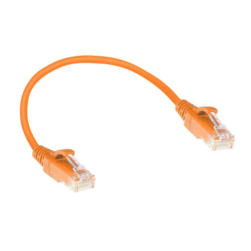ACT CAT6 U-UTP Patch Cable 0,25m Orange ACT CAT6 U-UTP Patch Cable 0,25m Orange