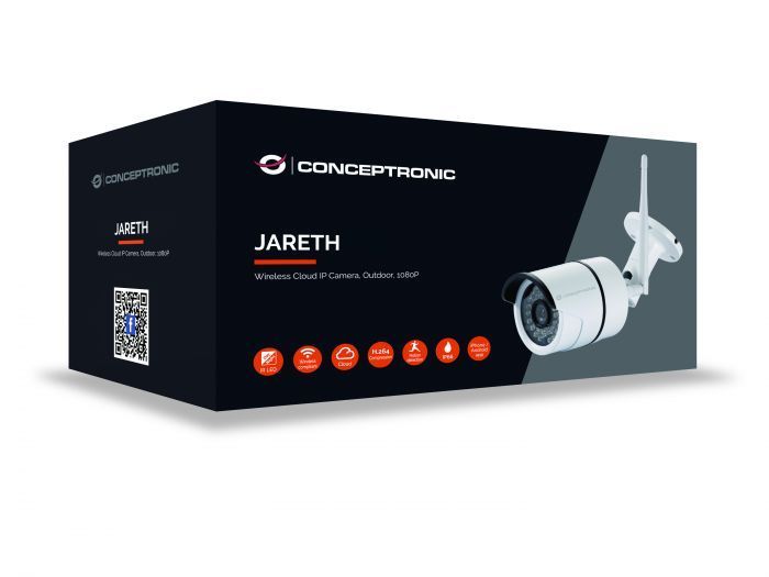Conceptronic JARETH03W Wireless Cloud IP Camera
