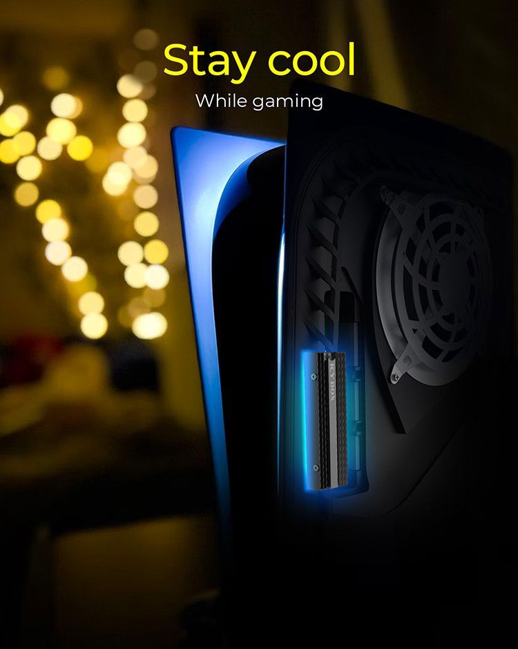 Raidsonic IcyBox IB-M2HS-PS5 Heat sink for PlayStation 5