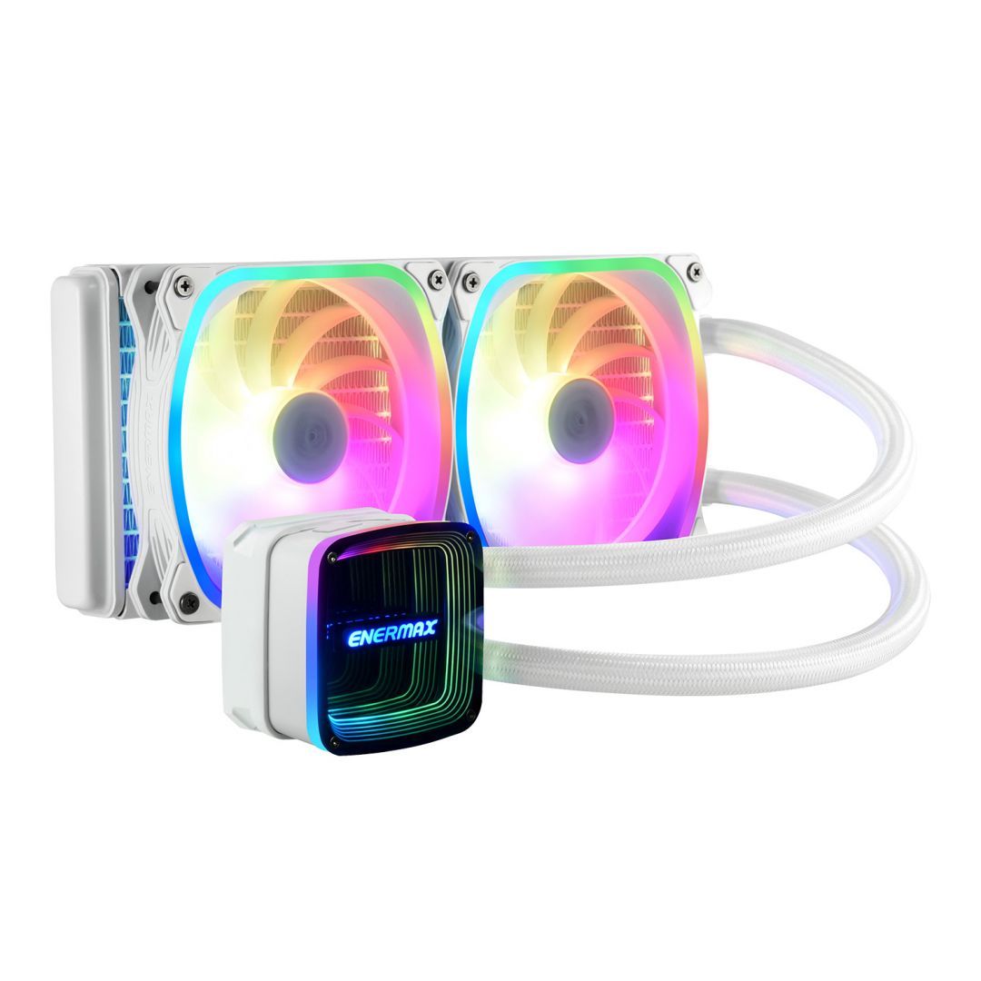 Enermax Aquafusion ADV 240 RGB CPU Cooler White Enermax Aquafusion ADV 240 RGB CPU Cooler White