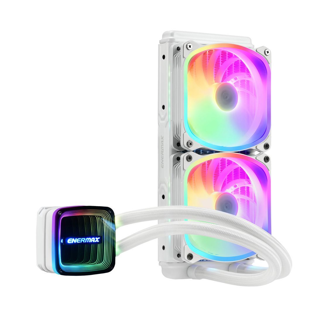 Enermax Aquafusion ADV 240 RGB CPU Cooler White Enermax Aquafusion ADV 240 RGB CPU Cooler White
