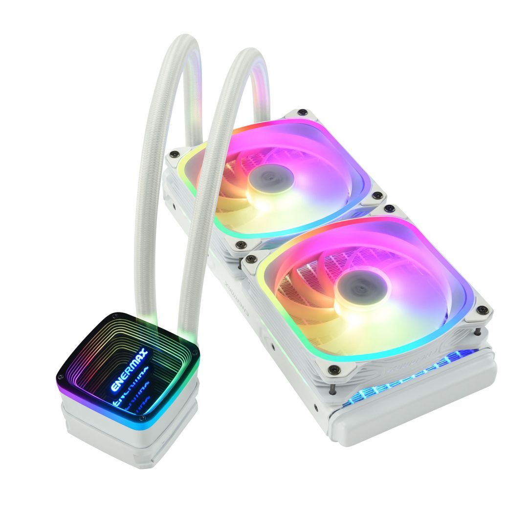 Enermax Aquafusion ADV 240 RGB CPU Cooler White Enermax Aquafusion ADV 240 RGB CPU Cooler White
