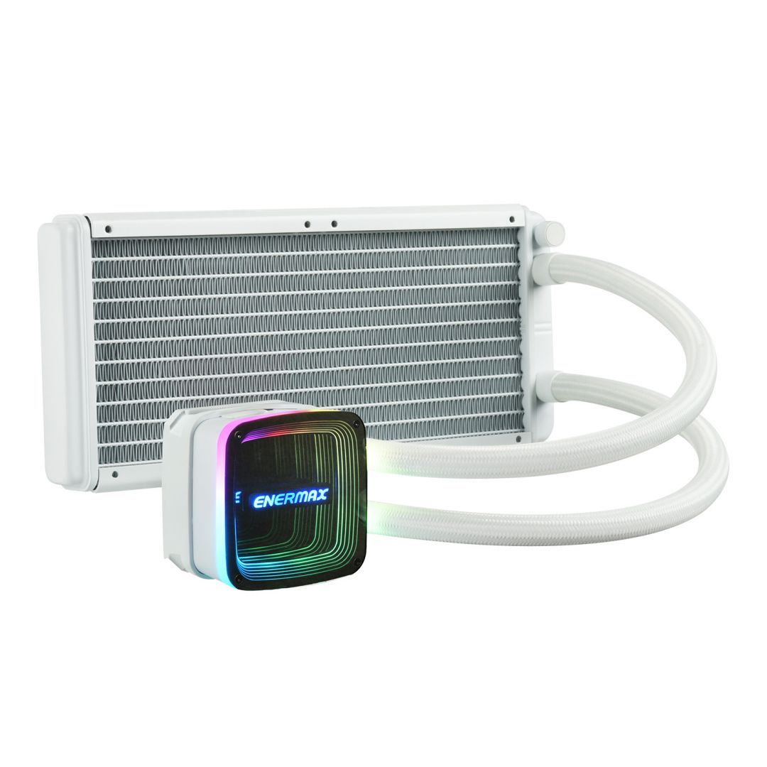 Enermax Aquafusion ADV 240 RGB CPU Cooler White Enermax Aquafusion ADV 240 RGB CPU Cooler White