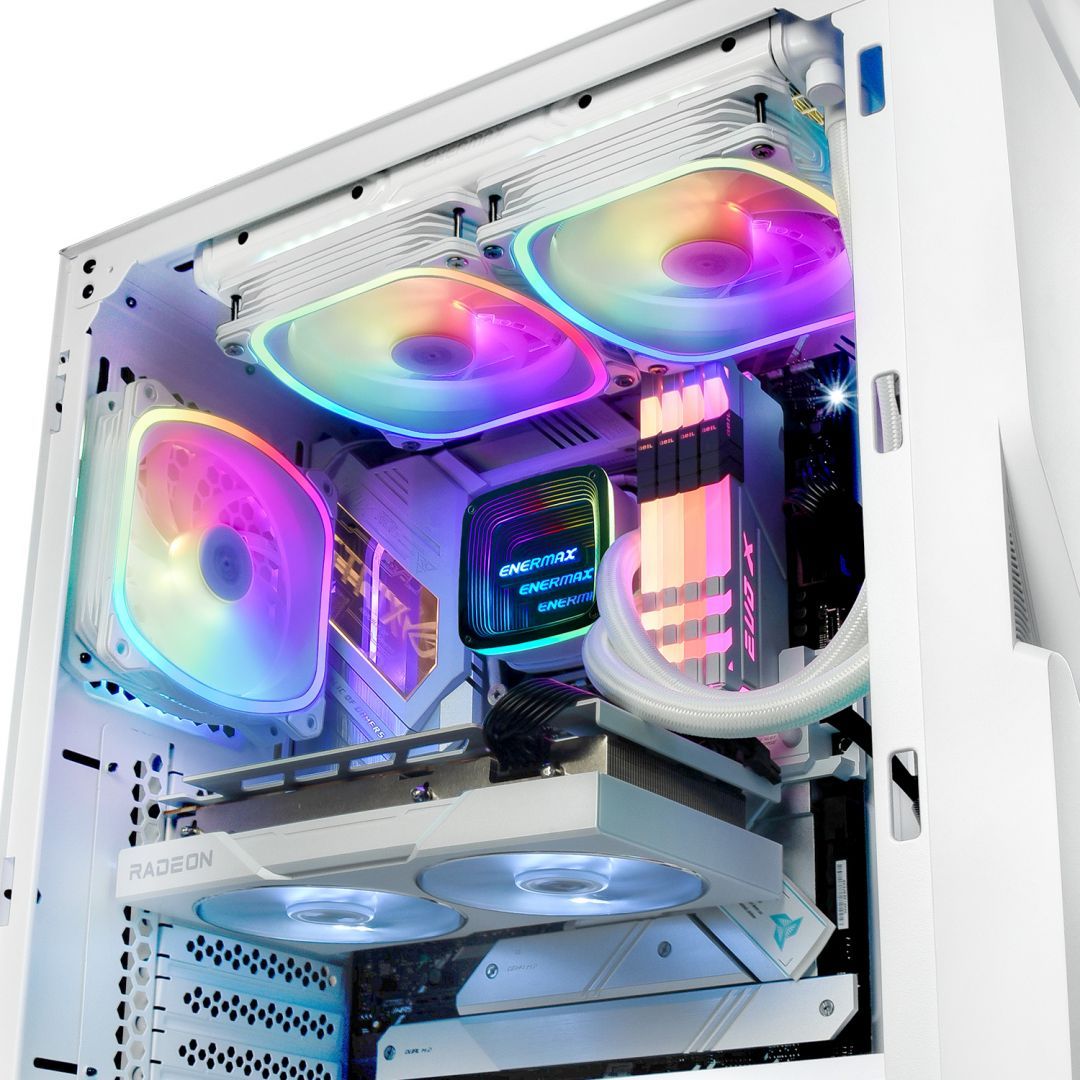 Enermax Aquafusion ADV 240 RGB CPU Cooler White Enermax Aquafusion ADV 240 RGB CPU Cooler White