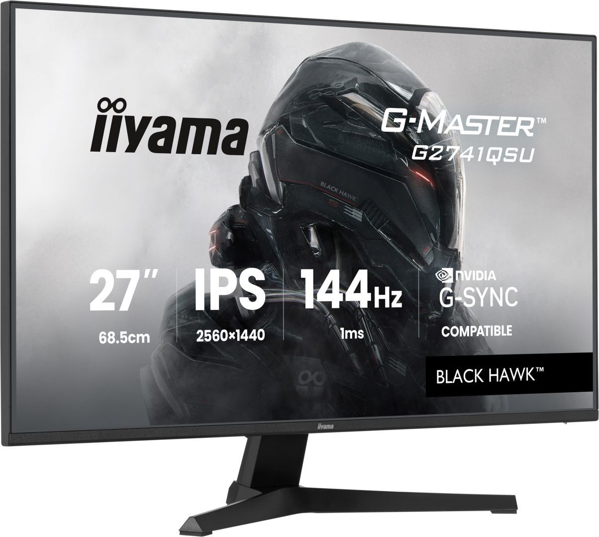 iiyama 27" G-Master G2741QSU-B1 IPS LED iiyama 27" G-Master G2741QSU-B1 IPS LED