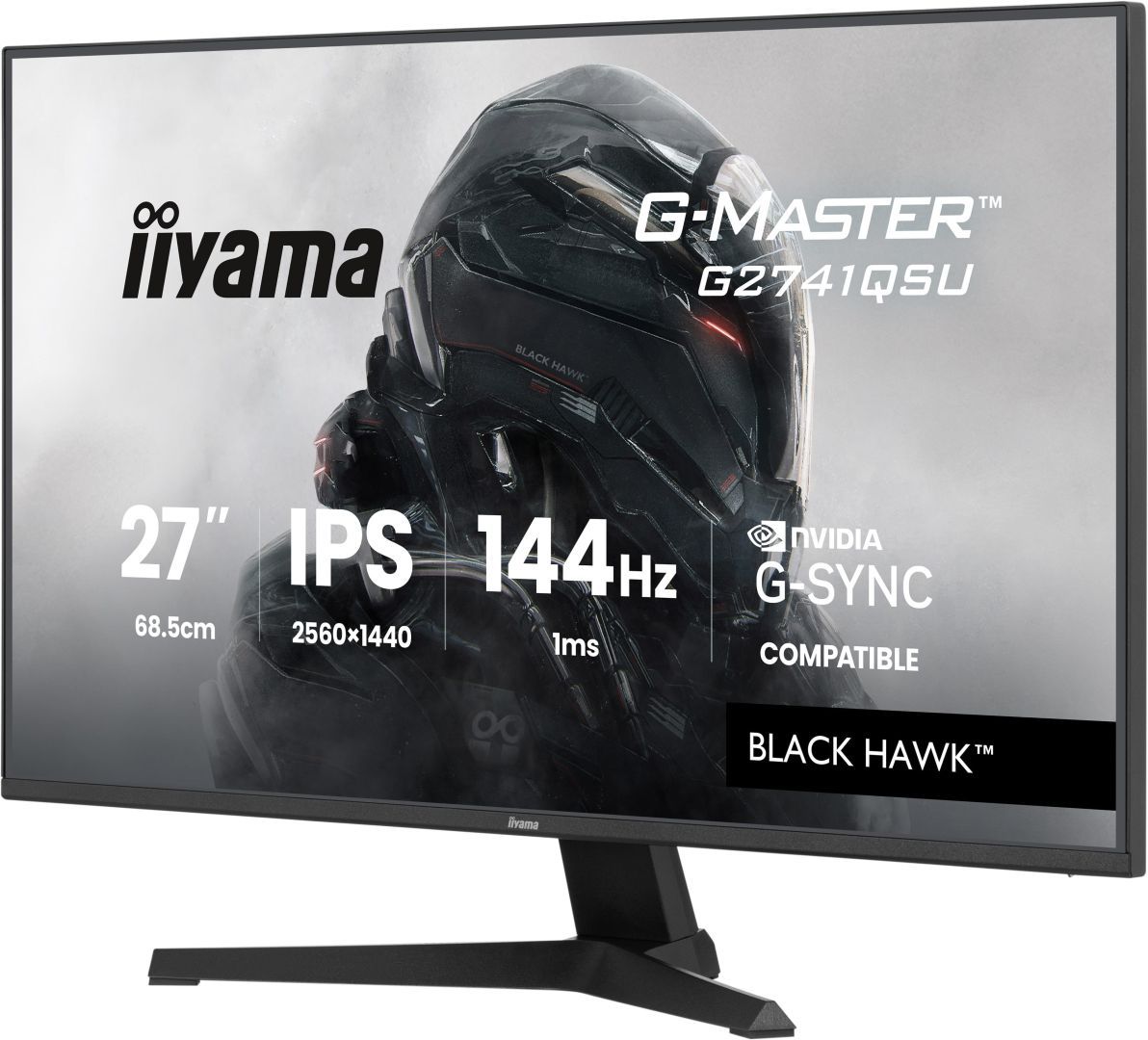 iiyama 27" G-Master G2741QSU-B1 IPS LED iiyama 27" G-Master G2741QSU-B1 IPS LED