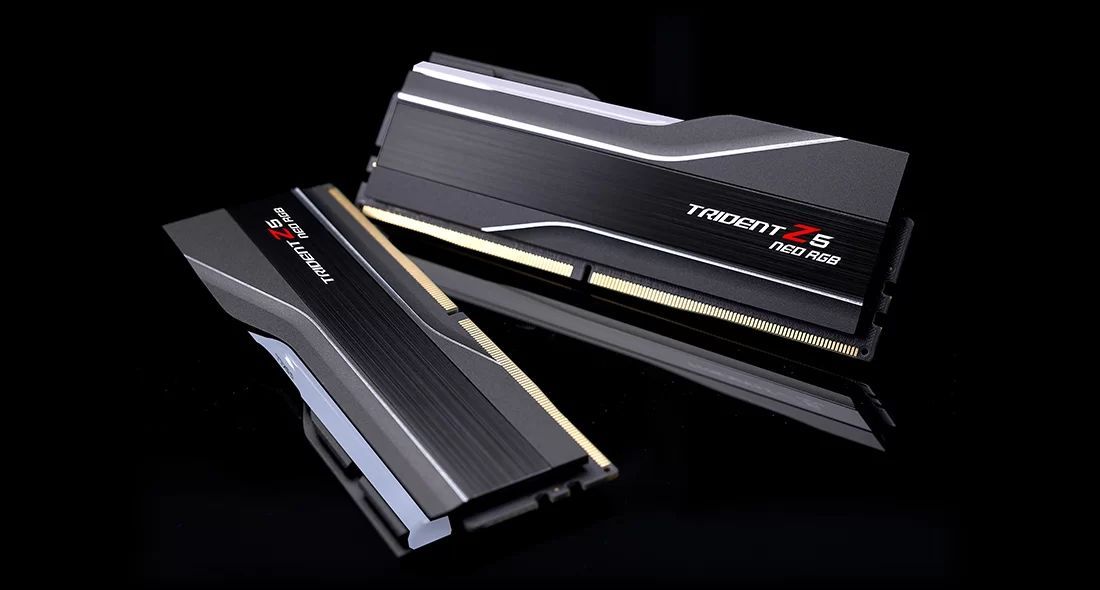 G.SKILL 128GB DDR5 5600MHz Kit(2x64GB) Trident Z5 Neo RGB