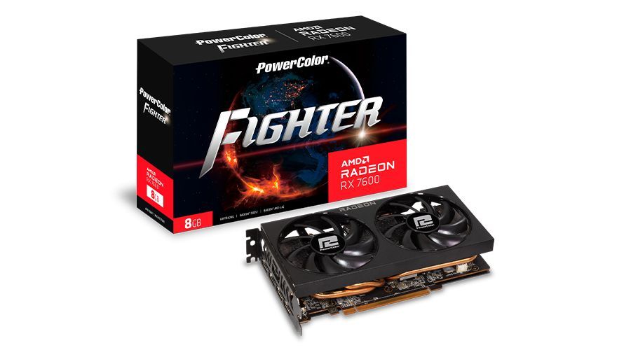 PowerColor RX 7600 8GB DDR6 Fighter PowerColor RX 7600 8GB DDR6 Fighter