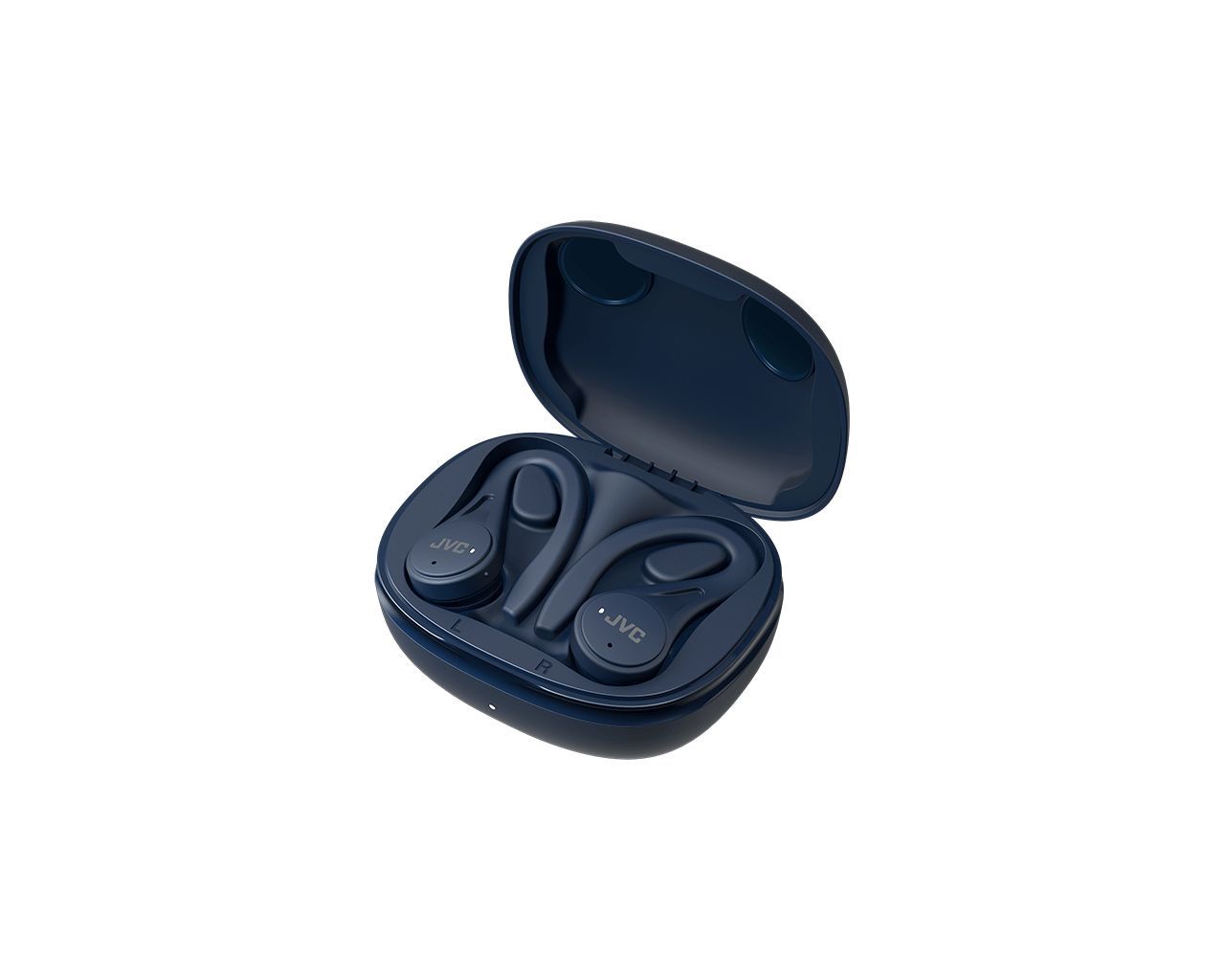 JVC HA-EC25T Sport Bluetooth Headset Blue JVC HA-EC25T Sport Bluetooth Headset Blue