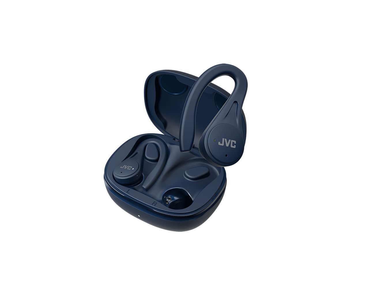 JVC HA-EC25T Sport Bluetooth Headset Blue JVC HA-EC25T Sport Bluetooth Headset Blue