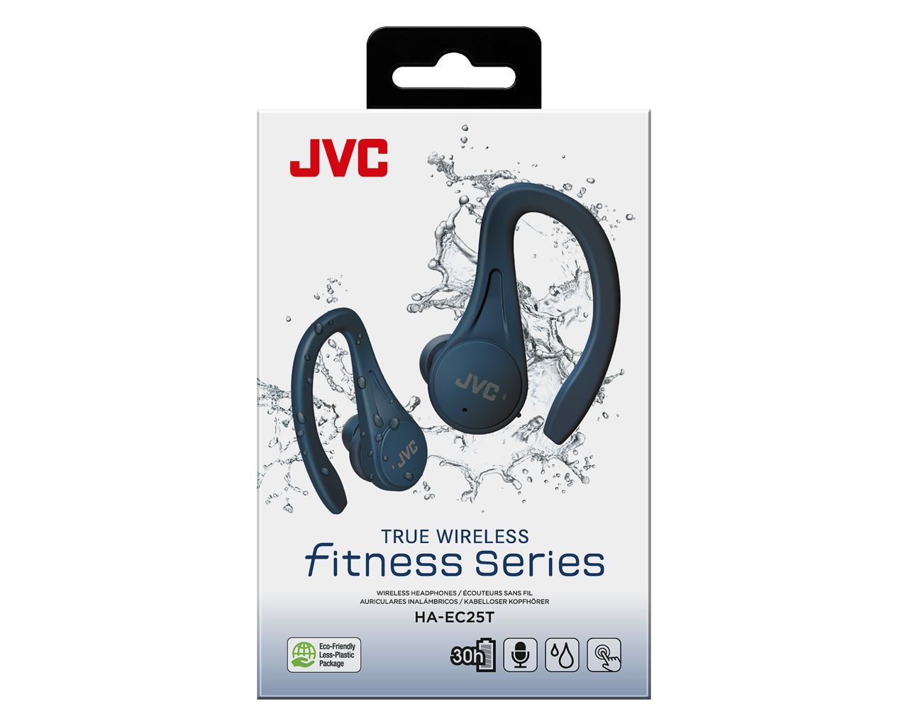 JVC HA-EC25T Sport Bluetooth Headset Blue JVC HA-EC25T Sport Bluetooth Headset Blue