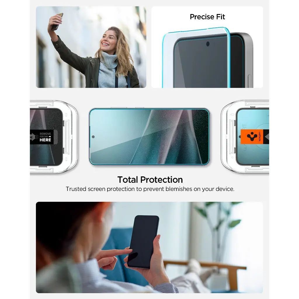 Spigen Glass tR EZ Fit HD 1 Pack Samsung Galaxy S25 Edge Transparency Spigen Glass tR EZ Fit HD 1 Pack Samsung Galaxy S25 Edge Transparency