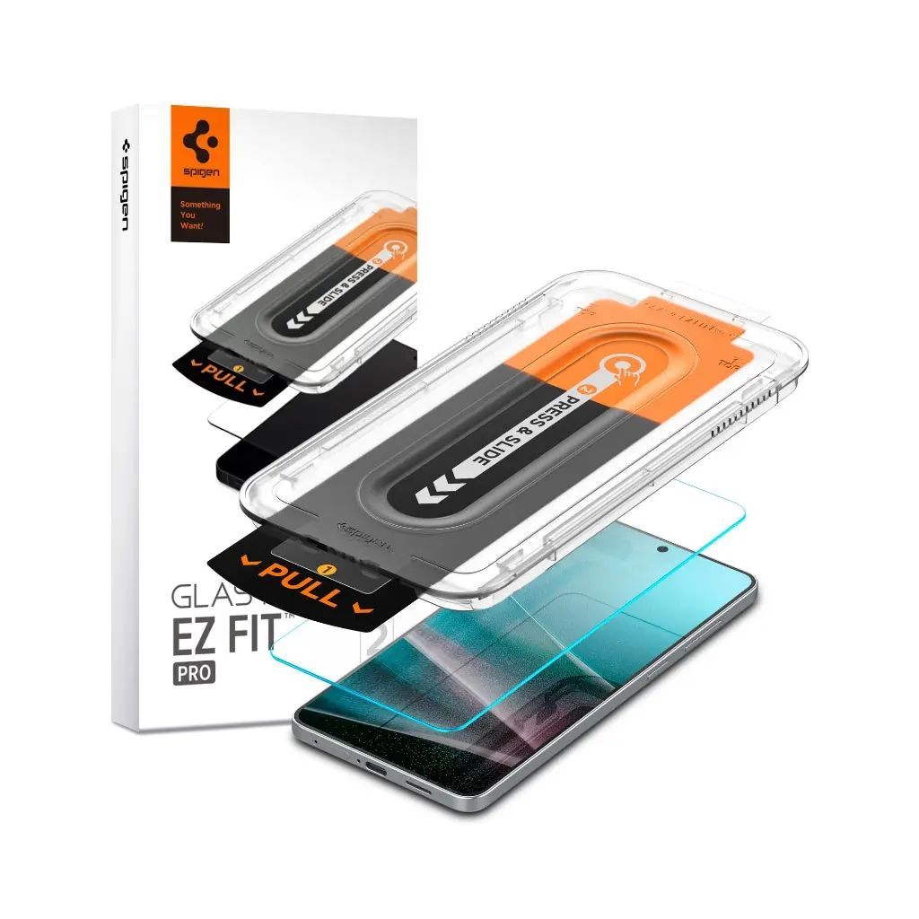 Spigen Glass tR EZ Fit HD 1 Pack Samsung Galaxy S25 Edge Transparency Spigen Glass tR EZ Fit HD 1 Pack Samsung Galaxy S25 Edge Transparency