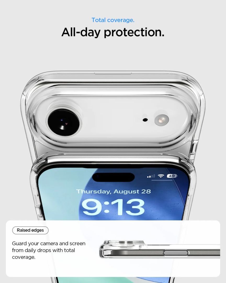 Spigen Ultra Hybrid S MagSafe case for iPhone Air Clear White Spigen Ultra Hybrid S MagSafe case for iPhone Air Clear White