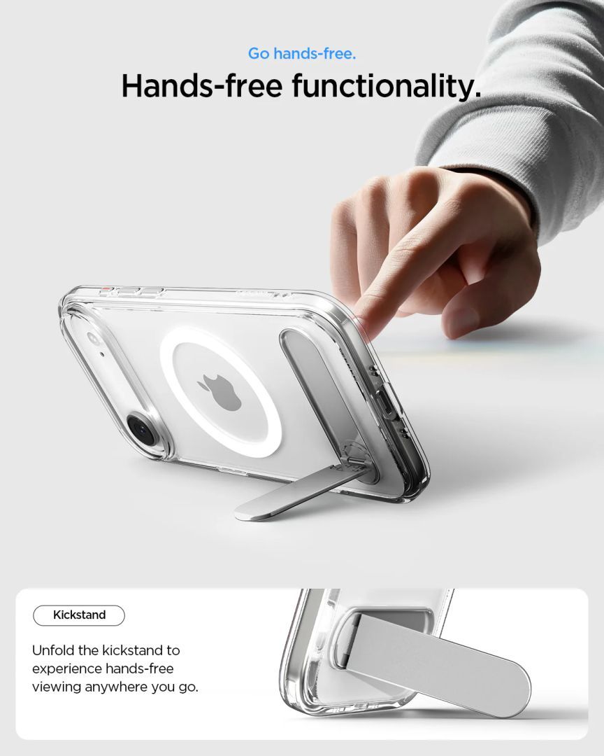 Spigen Ultra Hybrid S MagSafe case for iPhone Air Clear White Spigen Ultra Hybrid S MagSafe case for iPhone Air Clear White