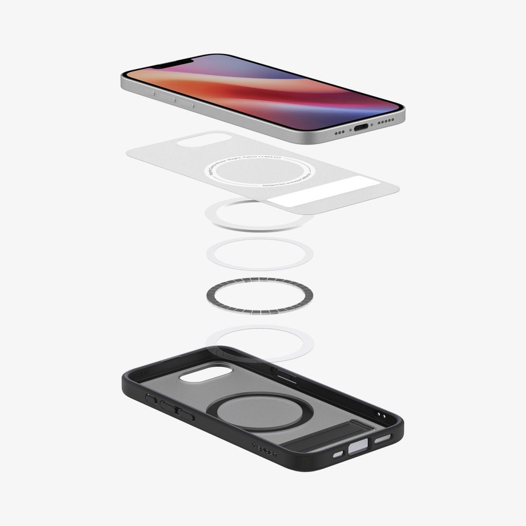 Spigen Ultra Hybrid S MagSafe iPhone 16e Frost Black Spigen Ultra Hybrid S MagSafe iPhone 16e Frost Black