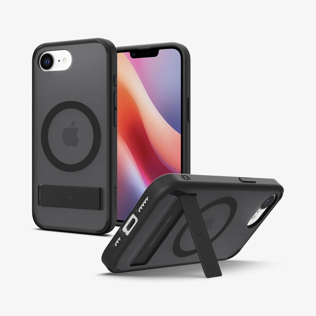 Spigen Ultra Hybrid S MagSafe iPhone 16e Frost Black Spigen Ultra Hybrid S MagSafe iPhone 16e Frost Black