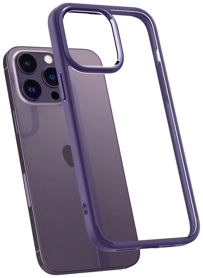 Spigen Ultra Hybrid iPhone 14 Pro Deep Purple Spigen Ultra Hybrid iPhone 14 Pro Deep Purple