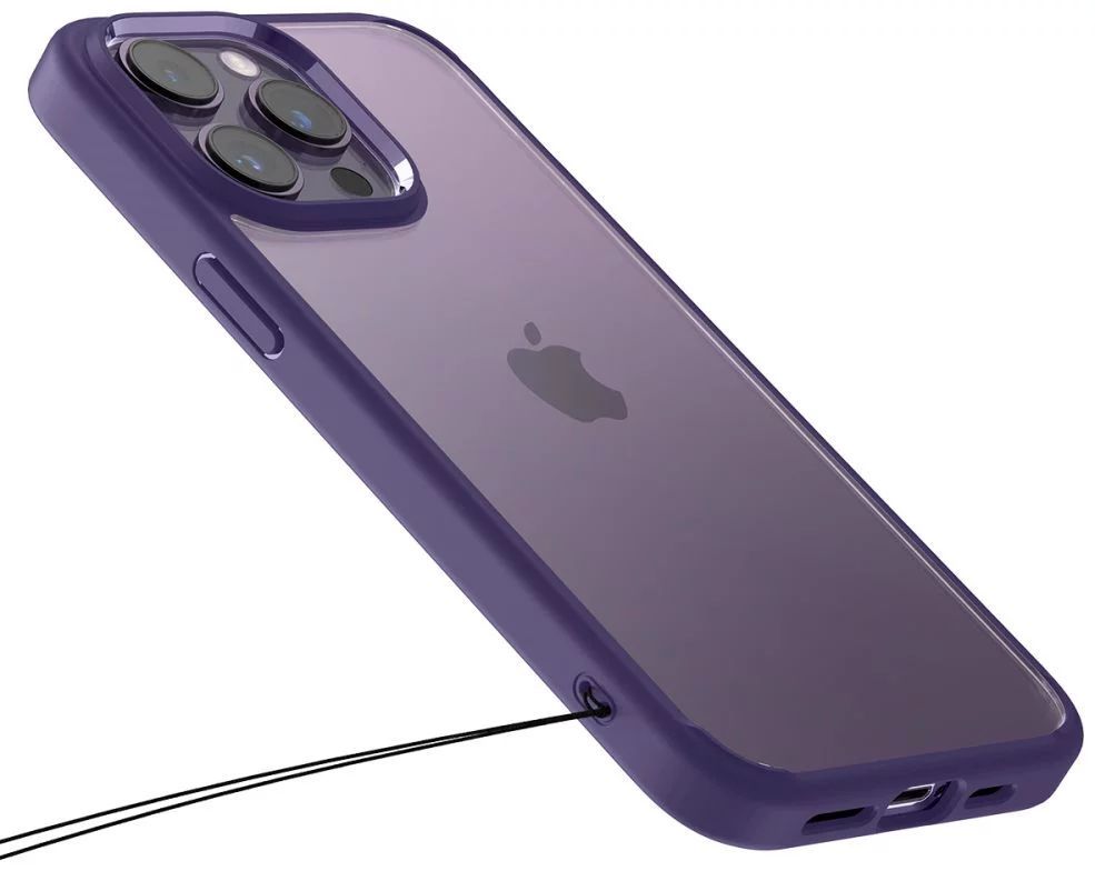 Spigen Ultra Hybrid iPhone 14 Pro Deep Purple Spigen Ultra Hybrid iPhone 14 Pro Deep Purple