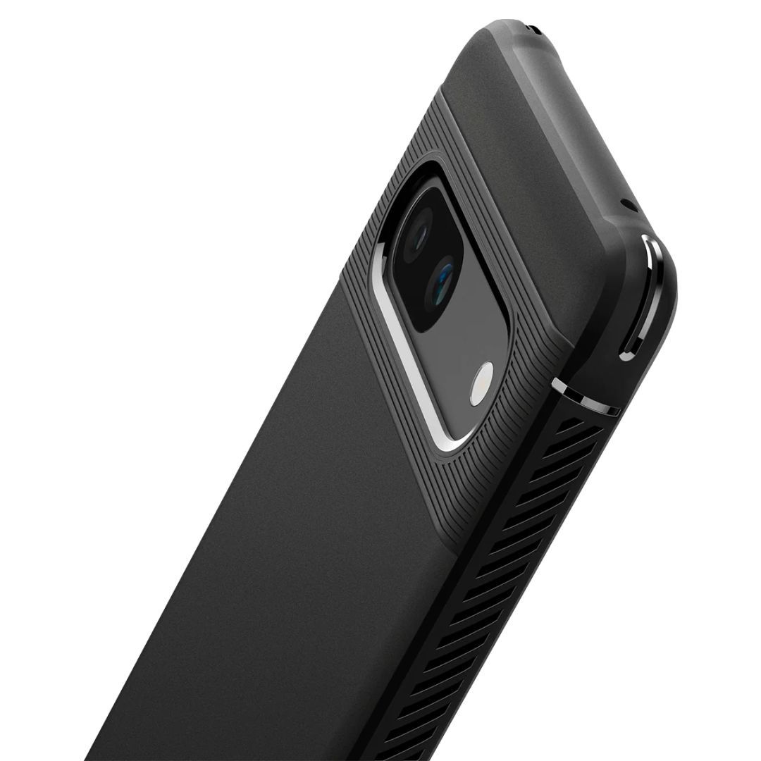 Spigen Pixel 7a Case Rugged Armor Black Spigen Pixel 7a Case Rugged Armor Black