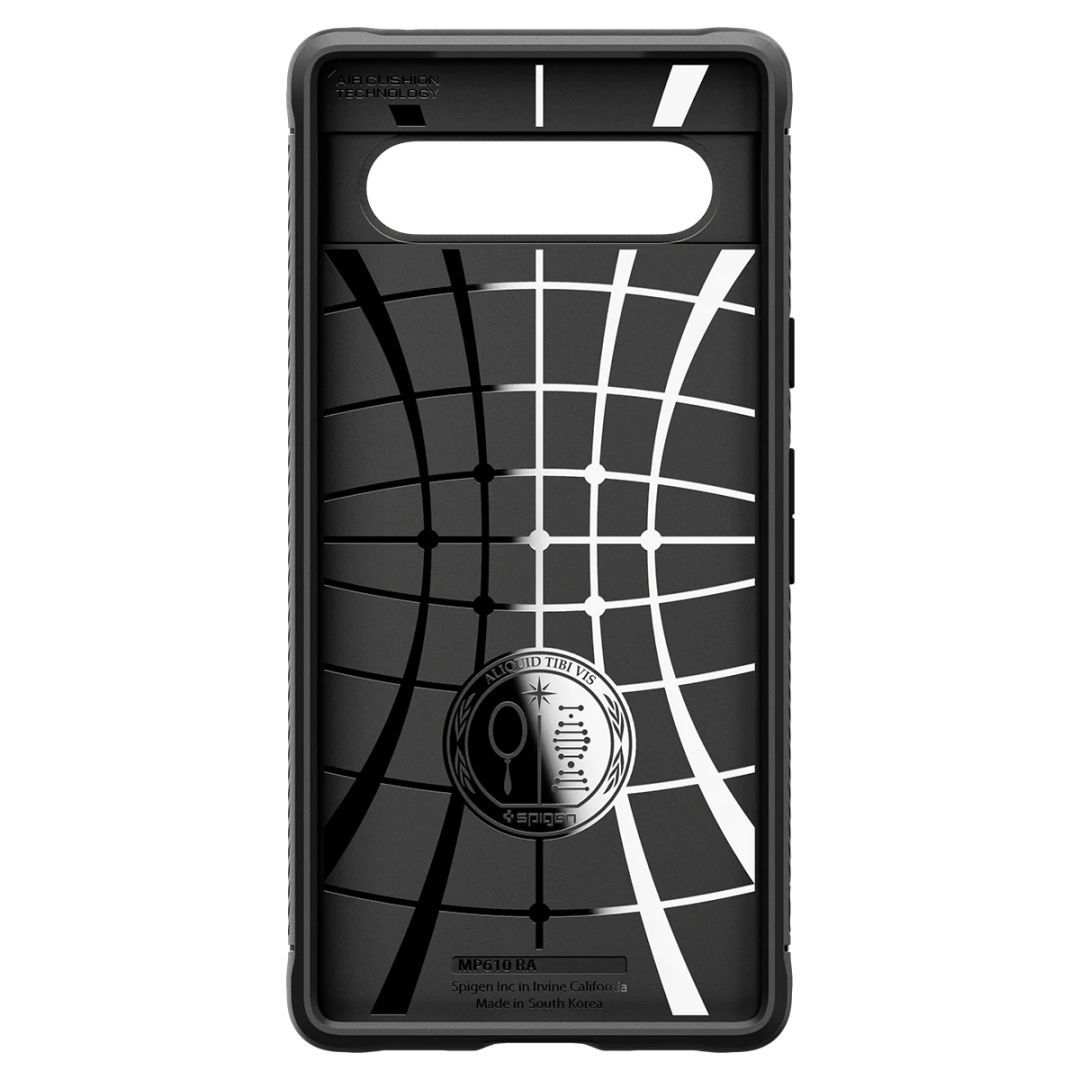 Spigen Pixel 7a Case Rugged Armor Black Spigen Pixel 7a Case Rugged Armor Black