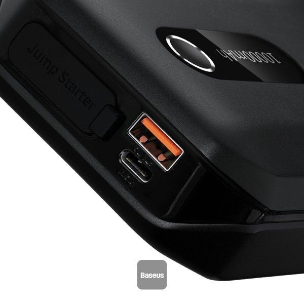 Baseus Air Car Jump Starter 10000 mAh PowerBank Black Baseus Air Car Jump Starter 10000 mAh PowerBank Black