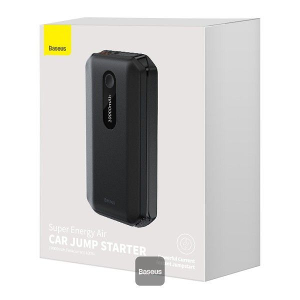 Baseus Air Car Jump Starter 10000 mAh PowerBank Black Baseus Air Car Jump Starter 10000 mAh PowerBank Black
