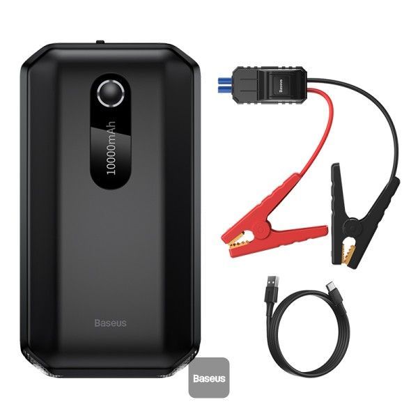 Baseus Air Car Jump Starter 10000 mAh PowerBank Black Baseus Air Car Jump Starter 10000 mAh PowerBank Black