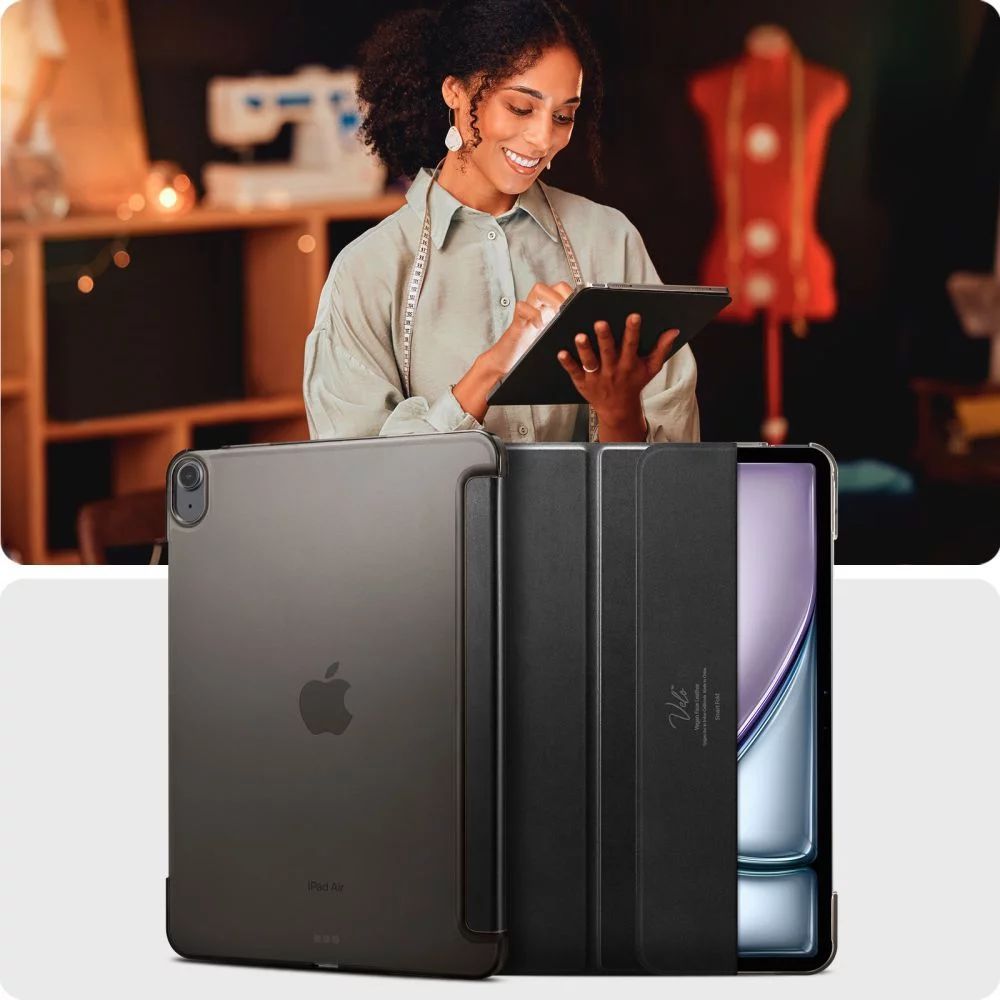 Spigen Smart Fold iPad Air 13" 2024 Black Spigen Smart Fold iPad Air 13" 2024 Black