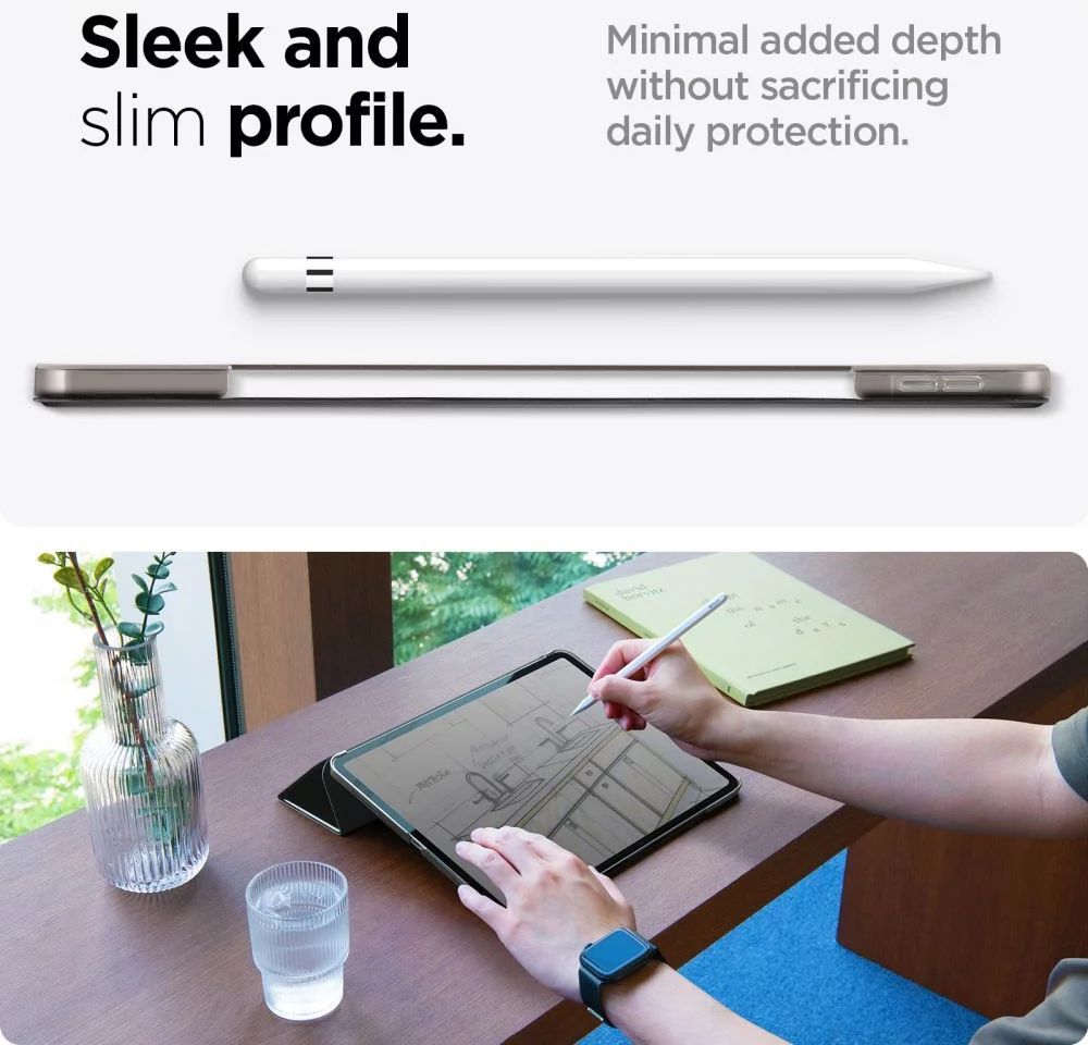 Spigen Smart Fold iPad Air 13" 2024 Black Spigen Smart Fold iPad Air 13" 2024 Black