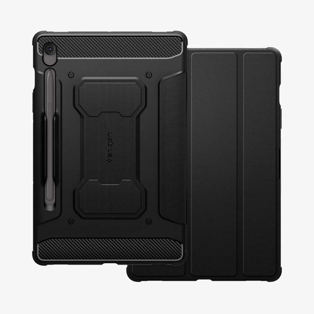 Spigen Rugged Armor Pro for Samsung Galaxy Tab S10 FE+ Black