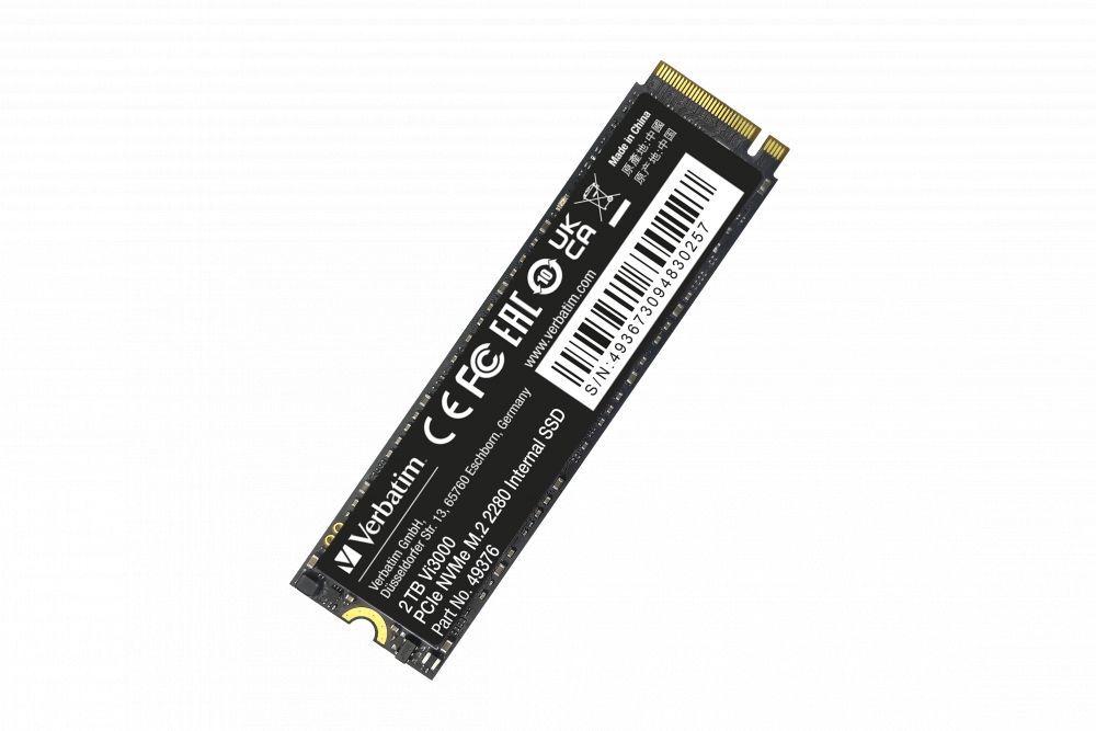 Verbatim 2TB M.2 2280 NVMe Vi3000 Verbatim 2TB M.2 2280 NVMe Vi3000