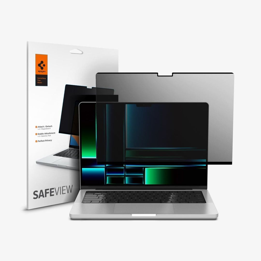 Spigen SafeView MacBook Pro 14" M3 2024/M2 2023/M1 2021 1 Pack Spigen SafeView MacBook Pro 14" M3 2024/M2 2023/M1 2021 1 Pack
