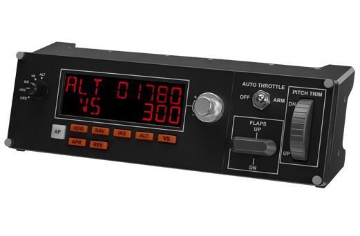 Logitech G Saitek Pro Flight Multi Panel Black Logitech G Saitek Pro Flight Multi Panel Black