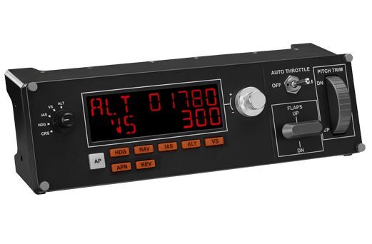 Logitech G Saitek Pro Flight Multi Panel Black Logitech G Saitek Pro Flight Multi Panel Black