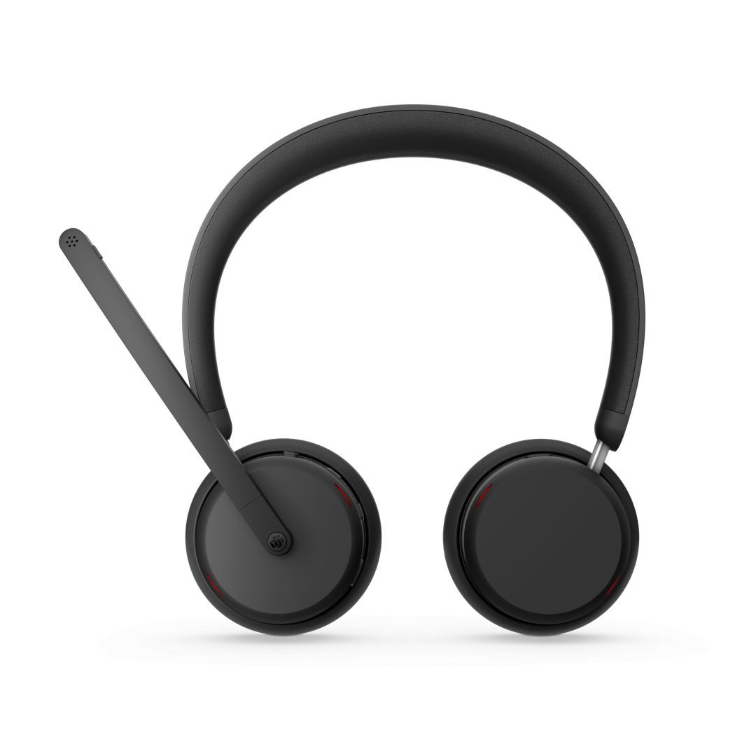 Lenovo 6550 Dual-Mode ANC (USB-A) Bluetooth Headset Black