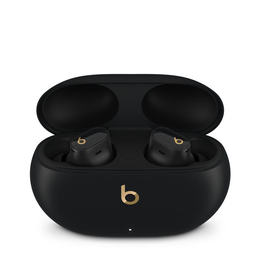 Apple Beats Studio Buds + True Wireless Noise Cancelling Bluetooth Headset Black/Gold Apple Beats Studio Buds + True Wireless Noise Cancelling Bluetooth Headset Black/Gold