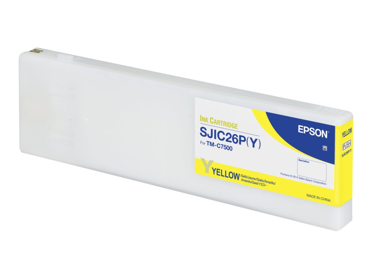 Epson SJIC26P Yellow tintapatron Epson SJIC26P Yellow tintapatron