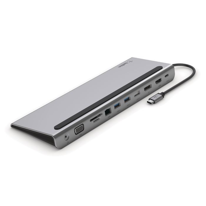 Belkin Connect USB-C 11-in-1 Multiport Dock Grey Belkin Connect USB-C 11-in-1 Multiport Dock Grey