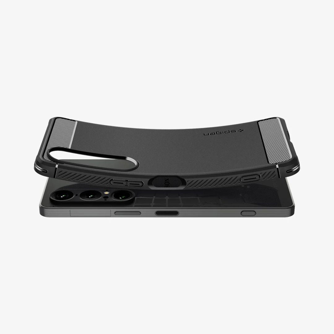 Spigen Rugged Armor case for Sony Xperia 10 VII Matte Black Spigen Rugged Armor case for Sony Xperia 10 VII Matte Black