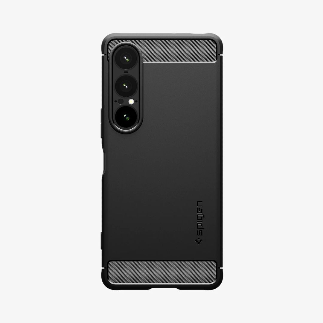 Spigen Rugged Armor case for Sony Xperia 10 VII Matte Black Spigen Rugged Armor case for Sony Xperia 10 VII Matte Black