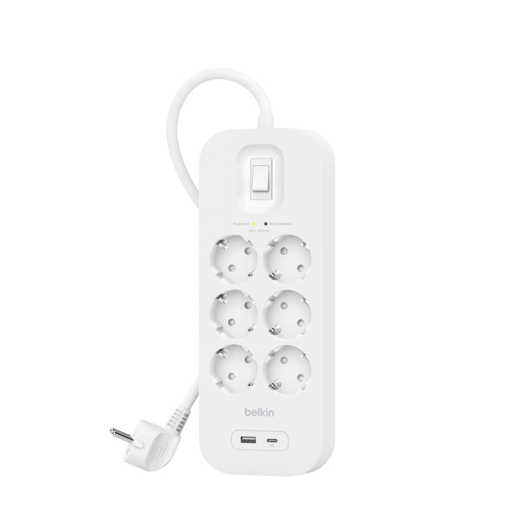 Belkin SRB002VF2M túlfeszültségvédő Belkin SRB002VF2M túlfeszültségvédő