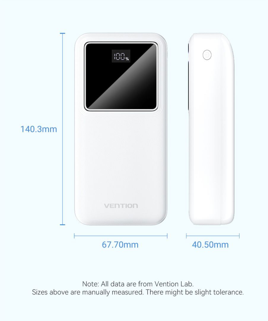Vention FHMW0 30000mAh PowerBank White Vention FHMW0 30000mAh PowerBank White