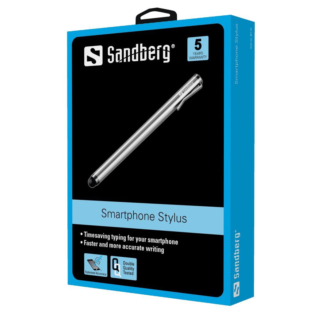 Sandberg Smartphone Stylus Silver Sandberg Smartphone Stylus Silver