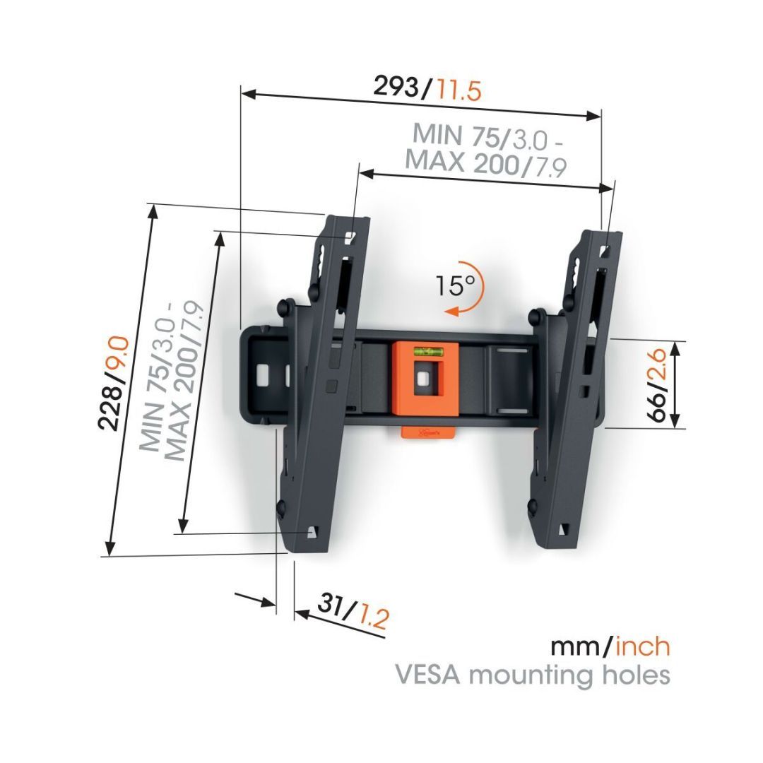 Vogel's TVM 1215 Tilting TV Wall Mount