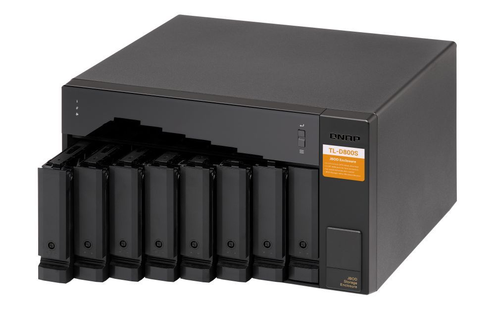 QNAP NAS TL-D800S (8xHDD) Bővítőegység QNAP NAS TL-D800S (8xHDD) Bővítőegység
