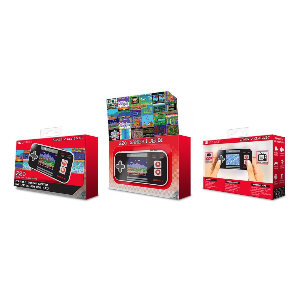 MY ARCADE Gamer V Classic Black/Red MY ARCADE Gamer V Classic Black/Red